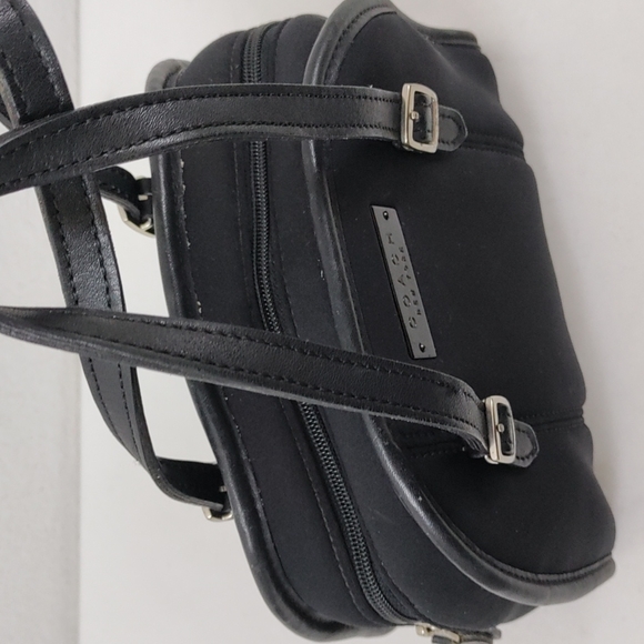 Coach Almost Vintage Neo-Dome Tote Bag Black Neoprene #6220 - Picture 7 of 16